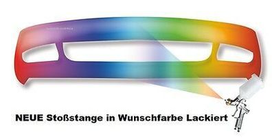 Stoßstange Gitter Leiste Spoiler vorn Lackiert passt für VW Polo 9N 1/2 01-05