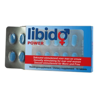 Morningstar - LIBIDO POWER - 10 blaue Pillen - für echte Männer - Natürlich- M92