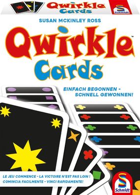Schmidt Spiele 75034 Kartenspiel Qwirkle Cards ab 3 Jahren