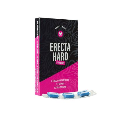 Morningstar - ERECTA HARD - 6 blaue Pillen - für echte Männer - Natürlich M60