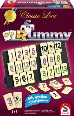 Familienspiel MyRummy® Classic Schmidt Spiele 49282 Ab 8 Jahre