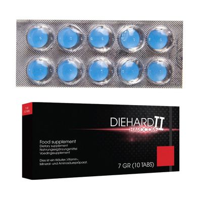Pharmquest - DIE HARD II - 10 blaue Pillen - für echte Männer - P49