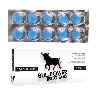 Pharmquest - Bullpower - 10 blaue Pillen - für echte Männer - Potenz - P26