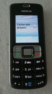 Nokia 3109C Vintage Handy, in Grau, sehr guter Zustand SIM LOCK Frei!