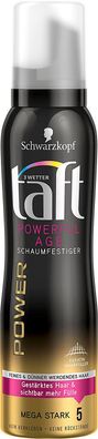 Schwarzkopf 3 Wetter Taft Schaumfestiger Power Powerful Starker Halt 5 1x150ml