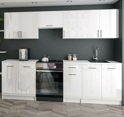 Küchenmöbel Hilos Küchenblock Küchenzeile  Elegant Küche-Set Komplett M24 