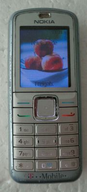 Nokia 6070 Vintage Handy, Blau, Sim Lock frei, mit Gebrauchsspuren, ohne Netzteil