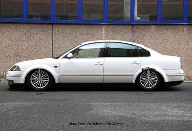 TA Technix Gewindefahrwerk - DEEP Version - AUDI A6, SKODA SUPERB, VW PASSAT 3B