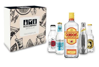 Gordons Geschenkset - London Dry Gin 0,7l (37,5% Vol) + Goldberg Yuzu Fever Tre