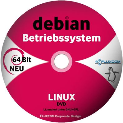 Linux Debian 11.3.0 Live - Install-DVD 64 Bit Betriebssystem - Deutsch