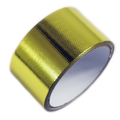 Universal Hitzeschutz Isolier Tape selbstklebend Klebeband Gold 5mx50mm bis 450°
