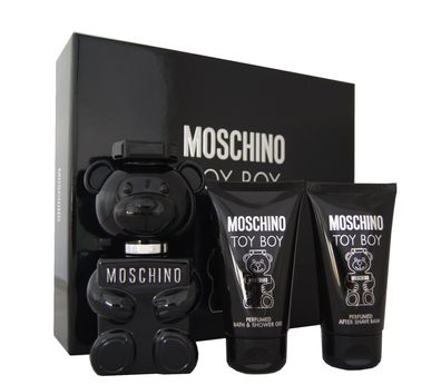 Moschino Toy Boy Eau de Parfum 50ml + After Shave Balm 50ml & Shower Gel 50ml.