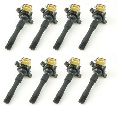 8 Zündspulen, Zündmodule FÜR BMW - 5ER 535 540, 7ER 740, X5 4,4I, Z8- OE 1748017