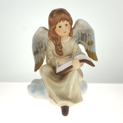 Goebel Weihnacht Porzellanfigur Engel H 14,3 cm