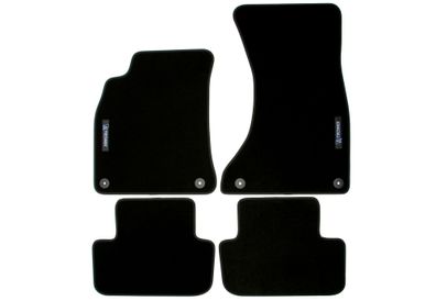 TA Technix FUßMATTEN 4ER SET VORNE UND HINTEN FÜR AUDI A4 8K Limousine AVANT