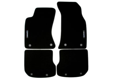 TA Technix FUßMATTEN 4ER SET VORNE UND HINTEN FÜR AUDI A4 B5 Limousine AVANT