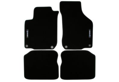 TA Technix FUßMATTEN 4ER SET VORNE UND HINTEN FÜR VW GOLF IV BORA