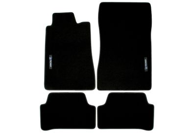 TA Technix FUßMATTEN SET MIT LOGO Passend FÜR Mercedes BENZ C-KLASSE, W202S202