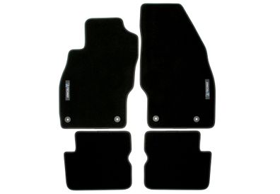TA Technix FUßMATTEN SET MIT LOGO Passend FÜR OPEL CORSA DE TYP S07X15