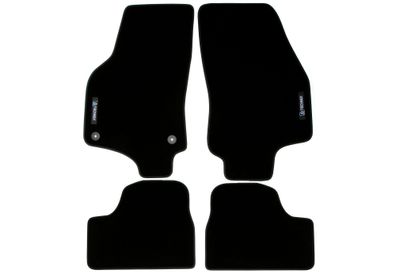 TA Technix FUßMATTEN SET MIT LOGO Passend FÜR OPEL ASTRA G CABRIO, COUPE TYP T98