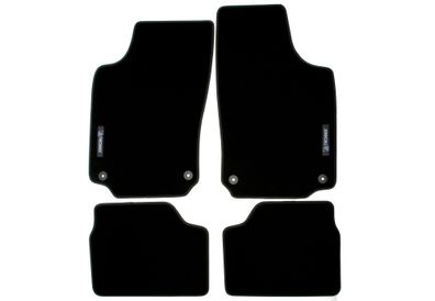 TA Technix FUßMATTEN SET MIT LOGO Passend FÜR OPEL CORSA C TYP X01