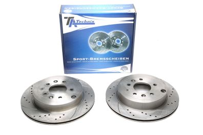 TA Technix Bremsscheiben SATZ VORNE Vorderachse - MAZDA CX-7