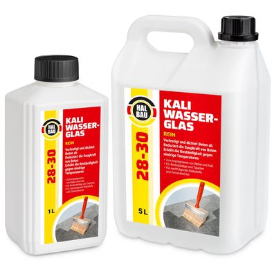 Kaliwasserglas 28-30 Rein Betonimprägnierung Holzschutz Kaliumsilikat Lösung 1-20L