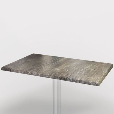 Werzalit | Bistro Tischplatte | 110x60cm | Kiefer Braun | Topalit Tischplatte