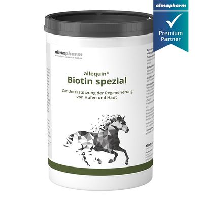 almapharm allequin® Biotin Spezial 1 kg für Pferde