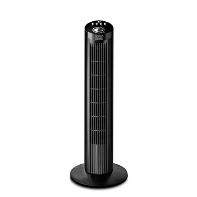 Black + Decker Turmventilator Standventilator Turmlüfter Ventilator Timer Säulen