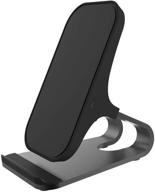 Networx Qi Charging Stand Ladestation für Qi-fähige Geräte schwarz
