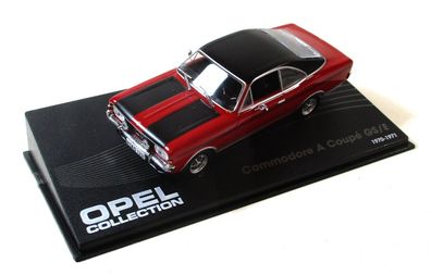 Modellauto 1:43 Opel Collection Commodore A Coupe GS/ E OVP (959E)