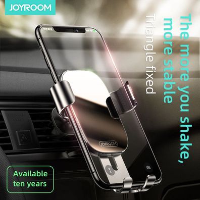 Joyroom Auto Handy Halterung Metall Automatik Clamp Halter Für Iphone Samsung LG