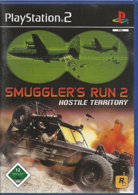 Smugglers Run 2 - Hostile Territory (PlayStation 2, 2001 DVD-Box) Top Zustand