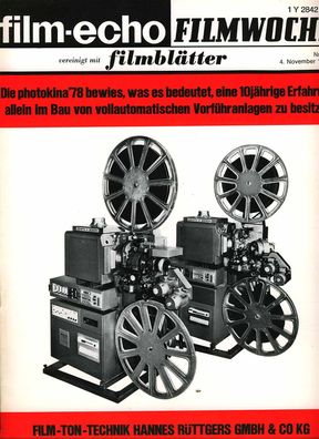 film-echo Filmwoche Ausgabe 1978 - Nr. 62