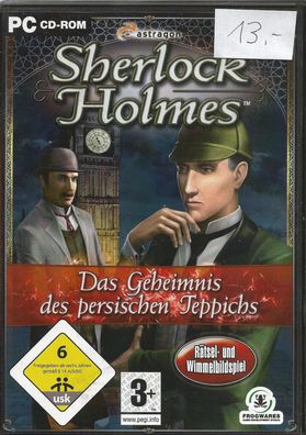 Sherlock Holmes Das Geheimnis des persischen Teppichs (PC DVD-Box) neuwertig