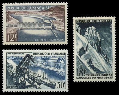 Frankreich 1956 Nr 1106-1108 postfrisch X40BA26