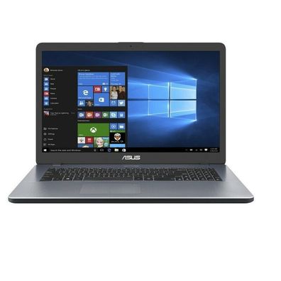 17,3" Notebook Asus Vivobook Intel N4020 2x2,8Ghz 8/256GB Windows 10 Pro Office 2021