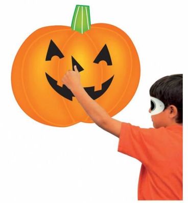Halloween-Spiel Junior 50 x 50 cm Karton 6-teilig