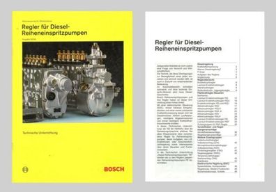 BOSCH Handbuch Diesel für Dieseleinspritzpumpen Original 1992