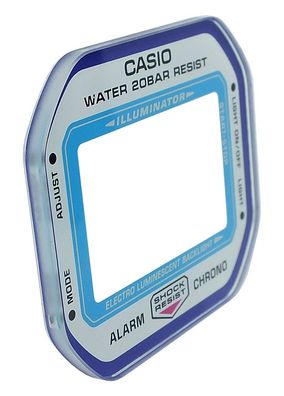 Casio G-Shock ? Mineral Uhrenglas mehrfarbig Aufdruck DW-5610DN-9