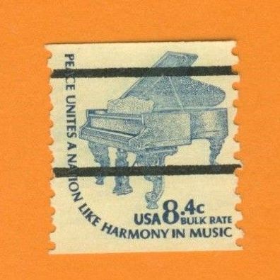 USA 1978 Mi.1355 xV. (BV) Piano
