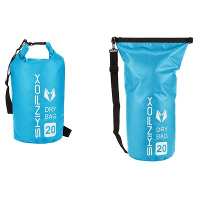 Skinfox DryBag wasserdichte SUP Tasche in Tuerkis - Groesse: 20 Liter