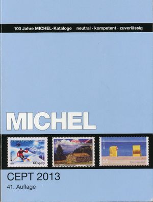 MICHEL CEPT Katalog 2013 Gebraucht X416AD6