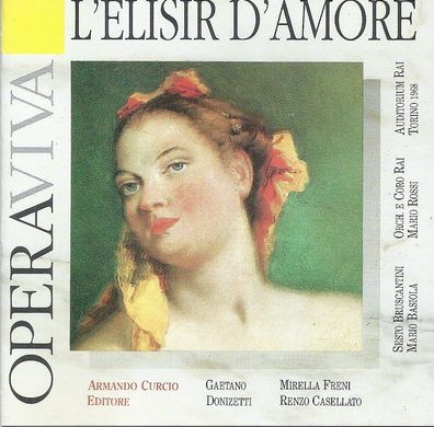 CD: Opera Viva: L´Elisir D´Amore (1989) CDG-Hunt - OPV-009
