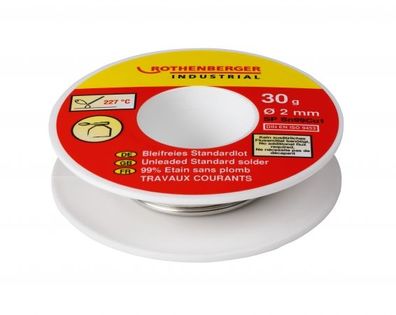 Rothenberger Bleifreies Standartlot 30g nach DIN EN ISO 9453 Nr. 1000002353