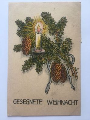 Glückwunsch Weihnachtskarte. Weihnachtsgesteck. 649.