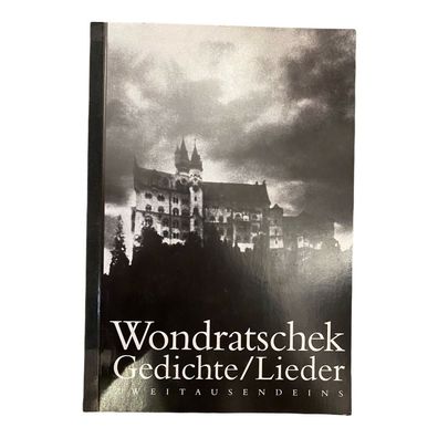 380 Wolf Wondratschek Gedichte, LIEDER SEHR GUTER Zustand!
