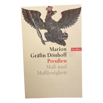 959 Marion Gräfin Dönhoff Preussen MASS UND Masslosigkeit