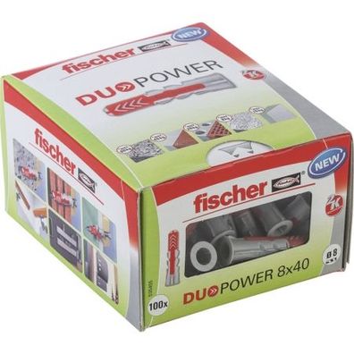 Fischer Dübel DuoPower 8x40 LD Nr. 535455 100 Stk. Nylondübel